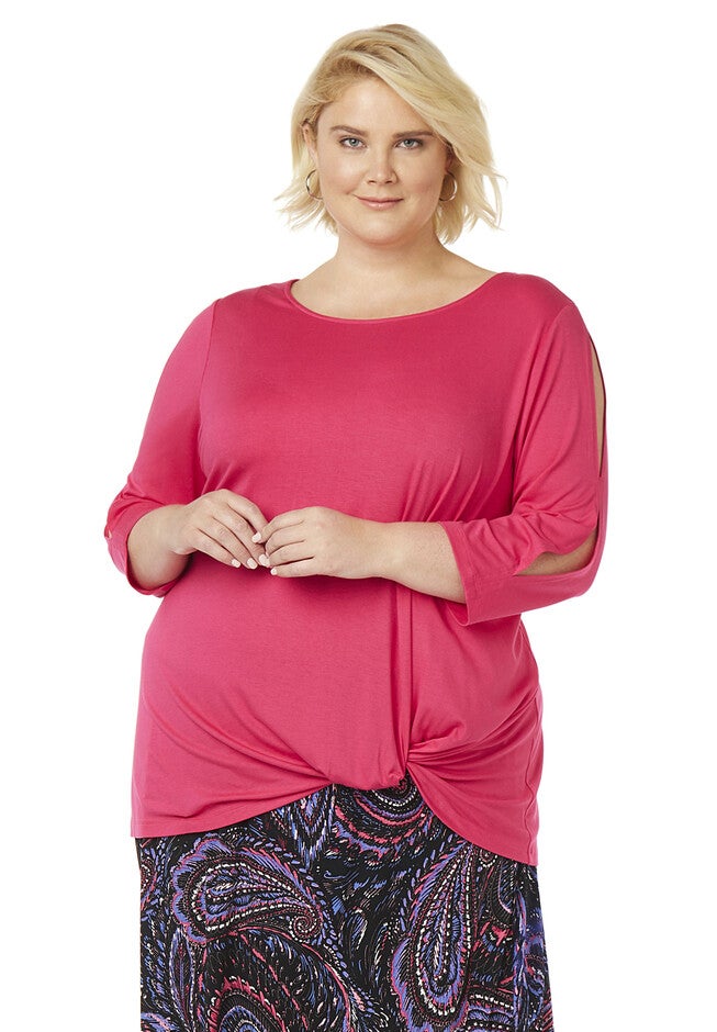 AnyWear Twist Tunic, , hi-res image number null