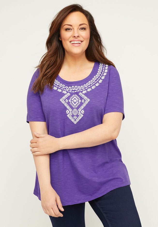 Creative Peak Tee, PURPLE, hi-res image number null