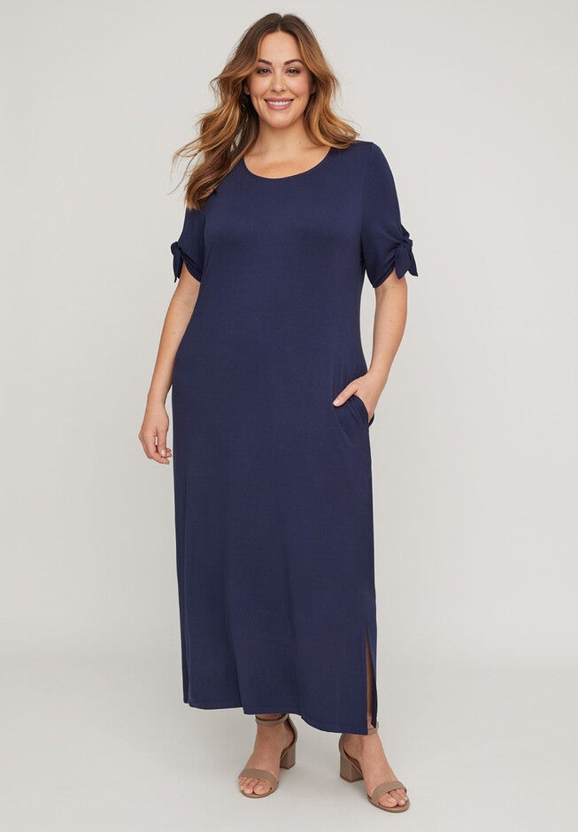 Comfort Maxi Dress with Pockets, , hi-res image number null