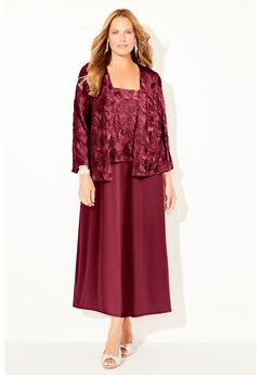 Embroidered Jacket Dress