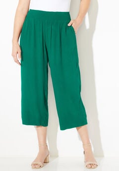 Gauze Pull-On Capri