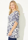 Romantic Lace Trim Top, , alternate image number null