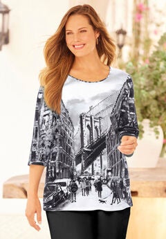 3/4 SLEEVE SEASONAL TEE