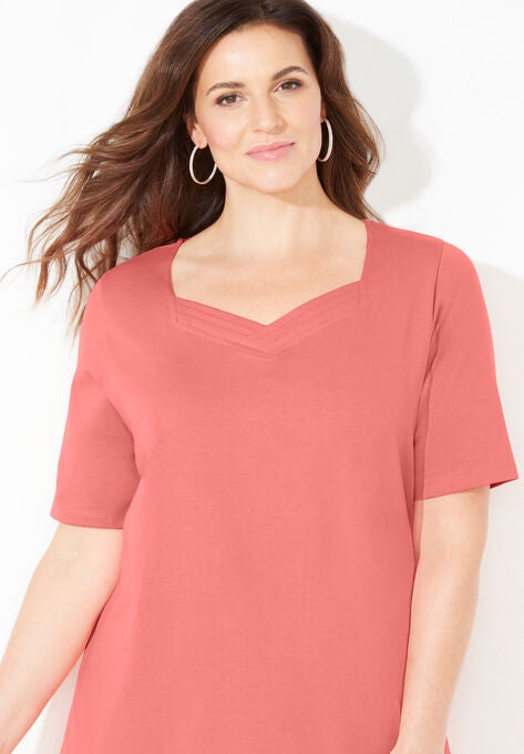 Suprema® Sweetheart Tee, , alternate image number null