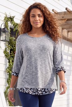 Impossibly Soft Duet Tunic
