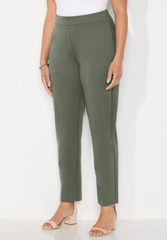Liz&Me® Slim Leg Ponte Knit Pant