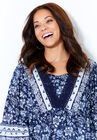 Veranda Lace Trim Tunic, , alternate image number null