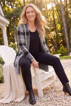 Country Village Sweater Cardigan