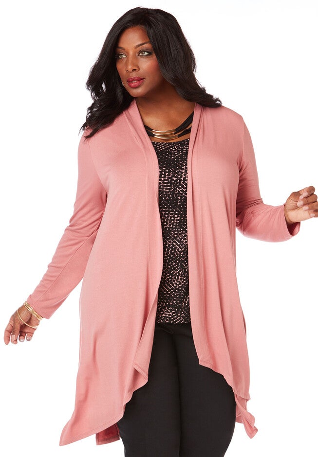 Curvy Collection Isle Breeze Duster, DUSTY ROSE, hi-res image number null