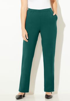 Plus Size Straight Leg Pants