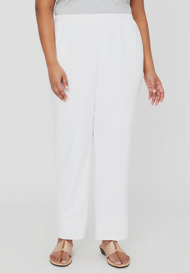 Suprema Knit Pant, WHITE, hi-res image number null