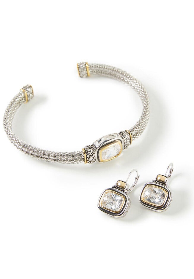 Daybreak Glow Bangle, SILVER, hi-res image number 0