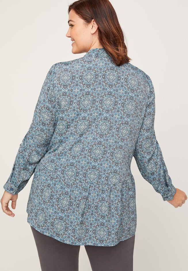 Pennsdale Peplum Tunic, , on-hover image number null