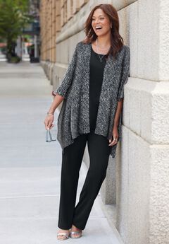 Seasonless Cascade Kimono