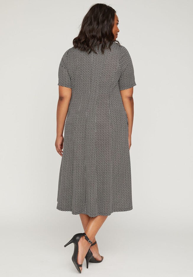 Shoreline Fit & Flare Scuba Dress, , on-hover image number null