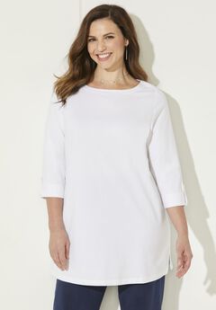 Suprema® Boatneck Tunic Top