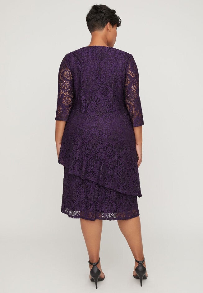Embrace in Lace A-Line Dress, , on-hover image number 1