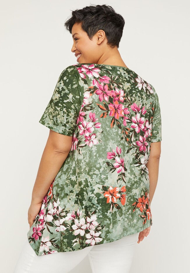Shimmering Azalea Tee, , on-hover image number null