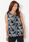 AnyWear Tank, BLACK PAISLEY, hi-res image number null