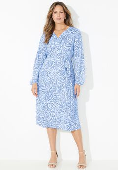 Liz&Me® Peasant Wrap Dress