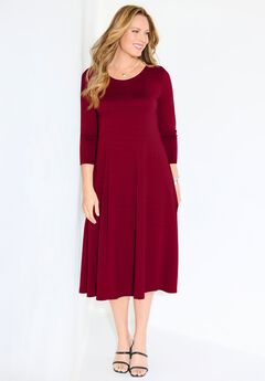 Strawbridge Fit & Flare Dress