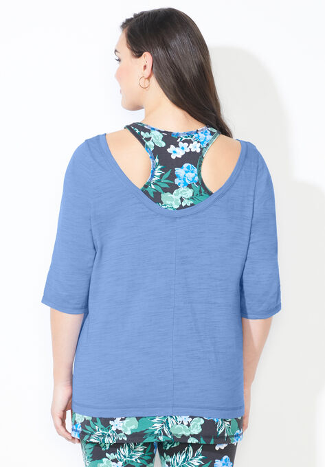 Racerback Tank & Tunic Duet, , on-hover image number null
