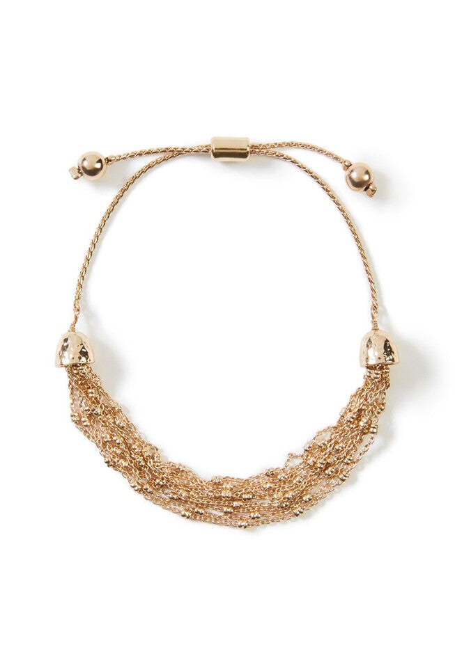 Sunray Slider Bracelet, GOLD, hi-res image number 0