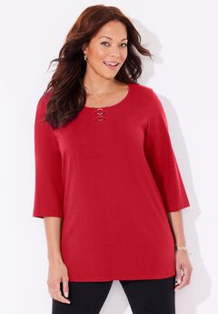 Suprema® Studio Double-Ring Tee