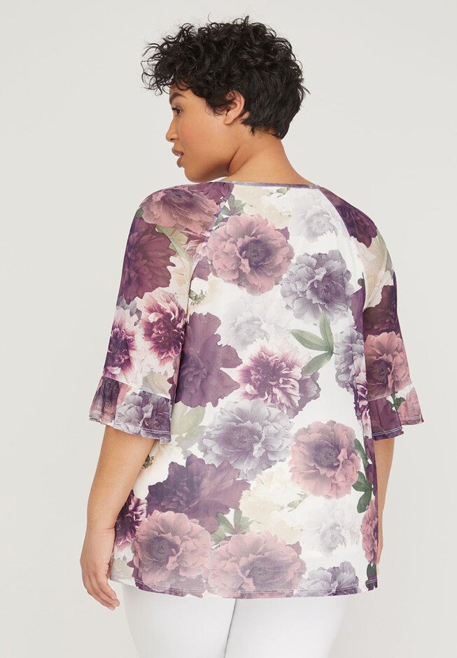 Full Bloom Mesh Top, , on-hover image number null
