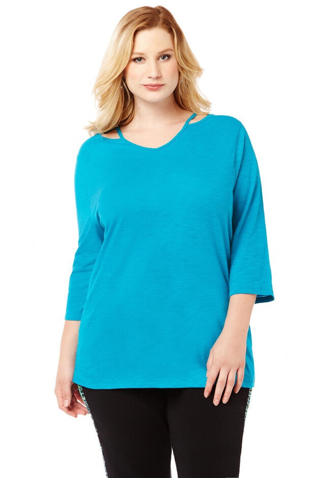 Active Tee, ABSOLUTE BLUE, hi-res image number null