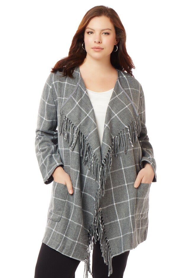Sullivan Plaid Jacket, GREY PLAID, hi-res image number null