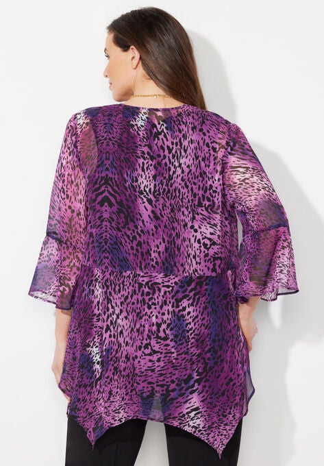 Seasonless Cascade Kimono, , on-hover image number null