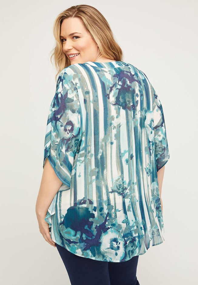 Greenhill Poncho Tunic, , on-hover image number null