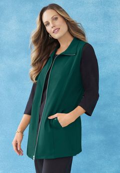 Suprema® Studio Zip Front Vest