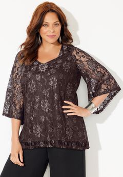 Allover Lace Blouse