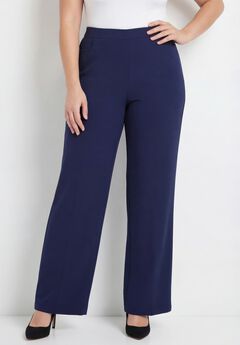 Ponte Wide Leg Pant