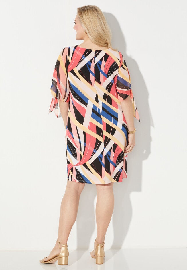 Modern shift Dress, , on-hover image number null