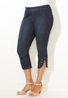 Sparkle Hem Capri, MANHATTAN WASH, hi-res image number null