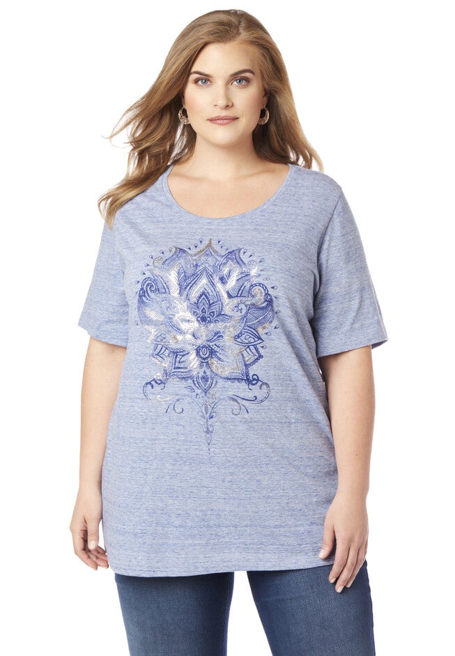 Peaceful Feelings Tee, RIVERSIDE, hi-res image number null