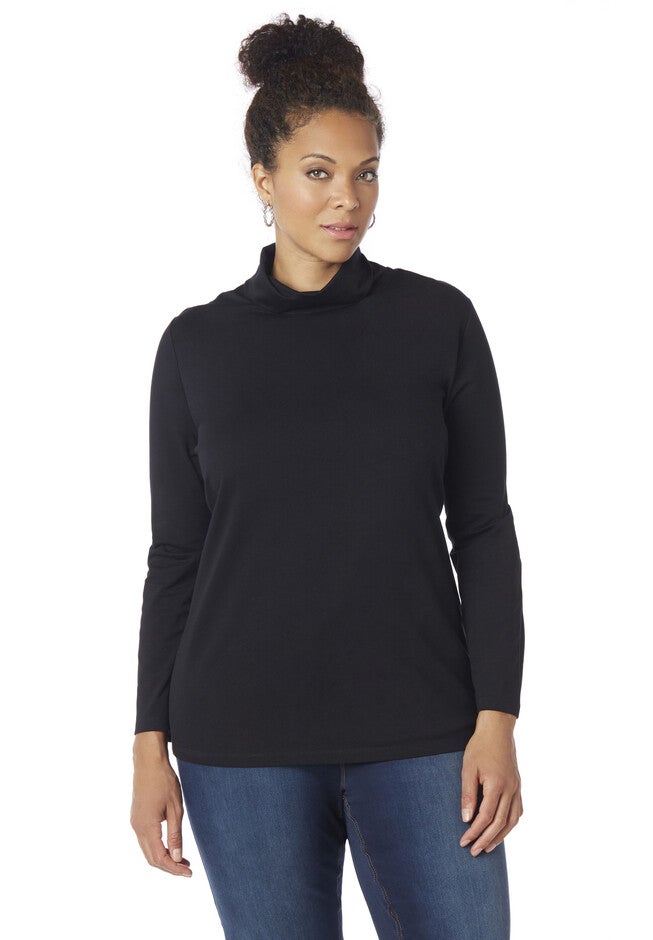 Suprema Turtleneck, BLACK, hi-res image number null