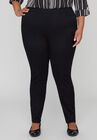Pull-On Sateen Pant, BLACK, hi-res image number null