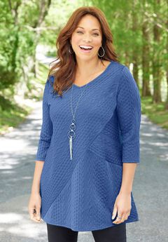 Spliced Cable Tunic