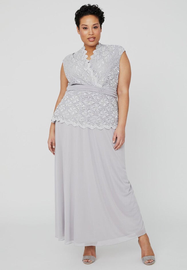 Grand Entrance Gown, QUIET GRAY, hi-res image number null