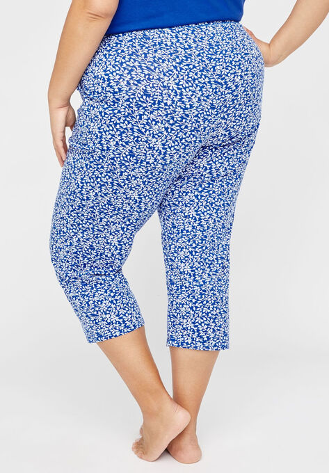 Cotton Sleep Capri, , on-hover image number null