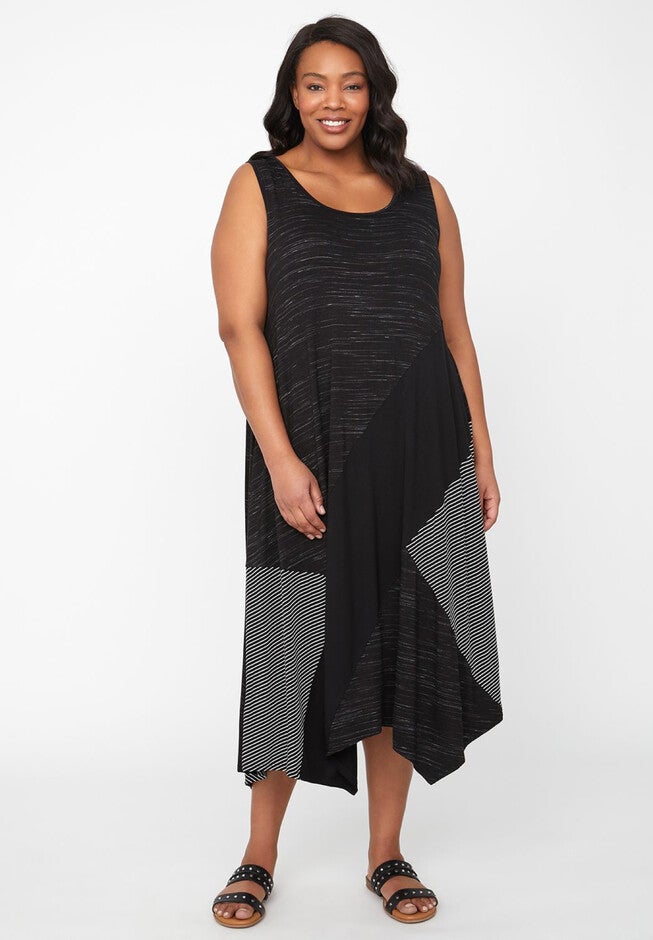 Easter Island Maxi Dress, BLACK, hi-res image number null