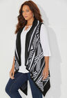 Fair Isle Cascade Sweater Vest, , alternate image number null