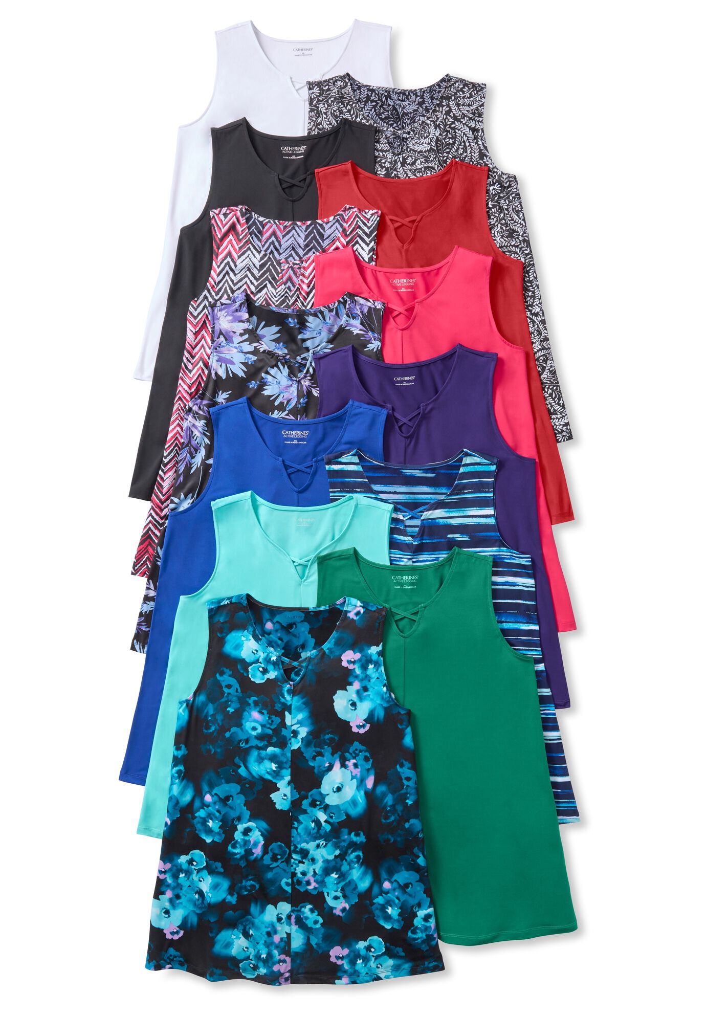 Crisscross Timeless Tank, , on-hover image number 1