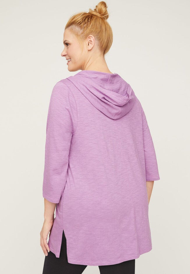 Pocket Hoodie Tunic, , on-hover image number 1