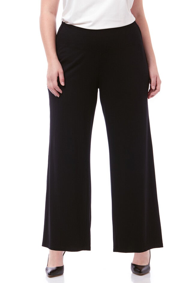 AnyWear Wide Leg Pant, BLACK, hi-res image number null