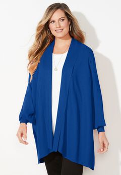 Liz&Me® Draped Cardigan